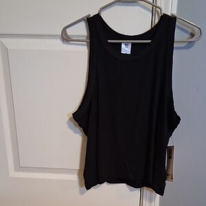 Elegant Black Sleeveless Tank Top